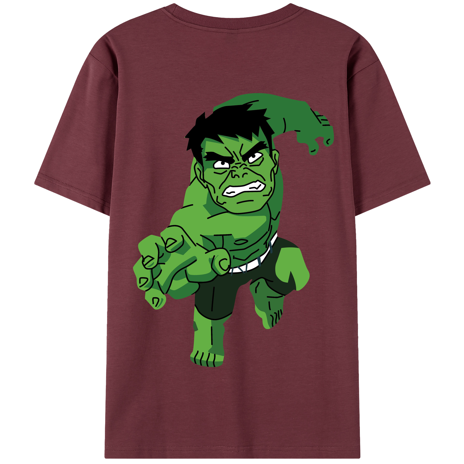 （画像用） アベンジャーズ The Avengers 綿100％半袖Tシャツ（背面プリント）